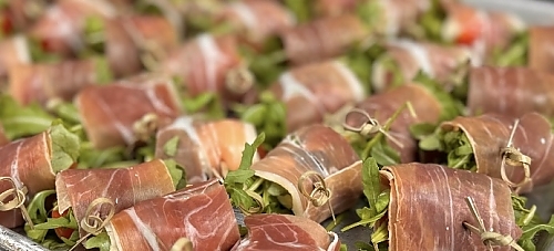 Prosciutto & Fresh Mozzarella Bites